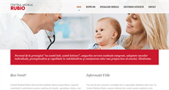 Desktop Screenshot of centrulmedicalrubio.ro